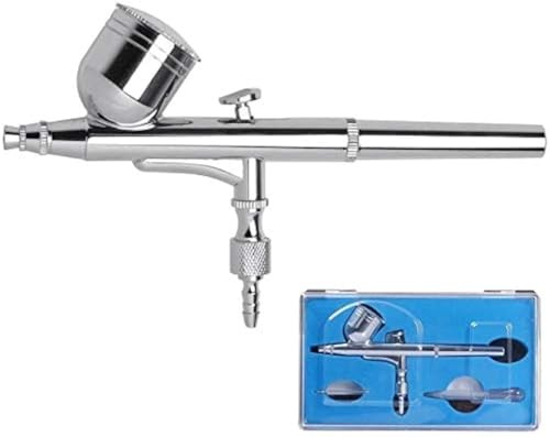 AirHobby 0.3mm Gravity Feed Dual-Action Airbrush Paint Spray Gun Kit Set