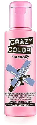Crazy Color Slate no 74, 100ml - Farbcreme Tonschieffer