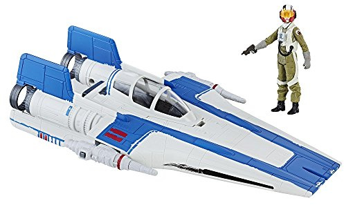 Hasbro Star Wars Episode 8 Class B Forcelink Resistance a-wing fighter C1249