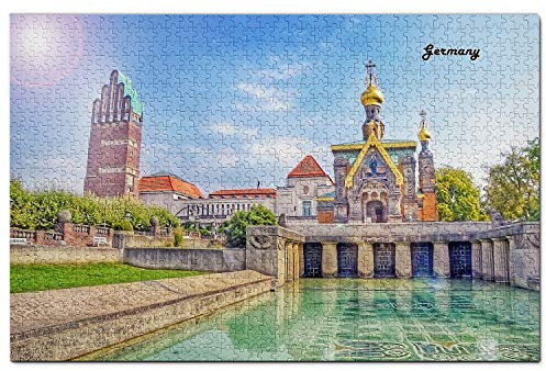 Deutschland Puzzle 1000 Teile Holzpuzzle Erwachsene Spielgrafik Reise Souvenir Holz