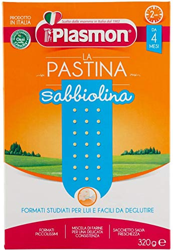 Plasmon La Pastina Sabbiolina Da 4 Mesi 12 Pezzi Da 320 Grammi