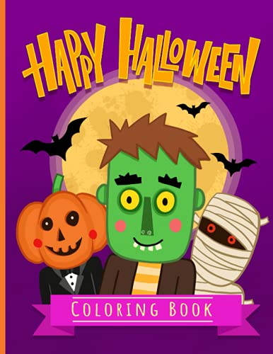 Happy Halloween Coloring Book: The Cutest Halloween Book