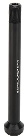 VGEBY Fahrrad Steckachse Aluminiumlegierung 6061 T6 Fahrradrad Gabelachse Fahrrad Steckachse Schnellspanner Gabelrohrschaft für Rennrad Mountainbike(12 * 124L*M12(P1.0)*16L)