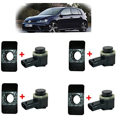 PNC Sensoren Halter mit Parksensor für Golf Mk V Golf Mk VI 4H0919275 5K0919491B 5K0919493G