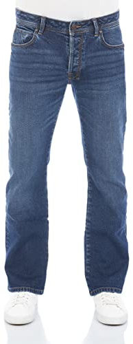 LTB Pantalones Vaqueros para Hombre, Pantalones Vaqueros básicos, de algodón Vaquero, elásticos, Cintura Profunda, Magne Undamaged Wash (54329), 36W x 34L