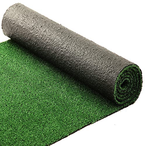 Floordirekt | Spring | Rouleau de Gazon Synthétique - Certifié Oeko-Tex Standard 100 - Parfait pour Balcon, Terrasse et Jardin - Résistant aux UV et aux Intempéries - 200 x 2500 cm | 10mm, Vert