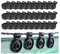 Kunststoff-Clips für Schutztuch-50er Gewächshaus Clips Sonnensegel Befestigung Kunststoff Clips für Schutztuch,schattennetz,Schattiernetz,Gartenblumenpflanzen Rasenschatten