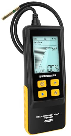 QPKING AS505 Optischer Getriebeöltester für ATF, 80-cm-Sonde, 2,8-Zoll-LCD | Öltemperatur in °C/°F, PTFE-Sonde, 4 AAA erforderlich, für zugängliche ATF-Proben, orientierende Ölprüfung