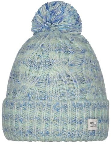 Barts Damen Strickmütze Mallan Wintermütze mit Bommel 1759 Light Pistache 15