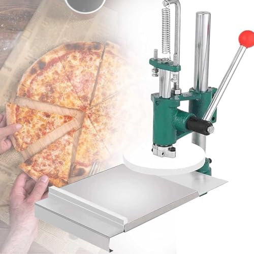 Teigroller, Teigausrollmaschine, Nudelmaschine, Pizza-Tortilla-Teigmaschine, Hand-Pizza-Tortilla-Teig-Flachpresse, Haushalts-Pizza-Tortilla-Gebäckpresse für Pizza-Tortilla, Tortilla, 17 cm 18 cm
