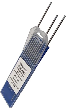 Cabilock 10pezzi Elettrodi Tungsteno Per Saldatura Tig Bacchette Tungsteno Zirconato Dimensioni Per Acciaio Al Carbonio e Inossidabile