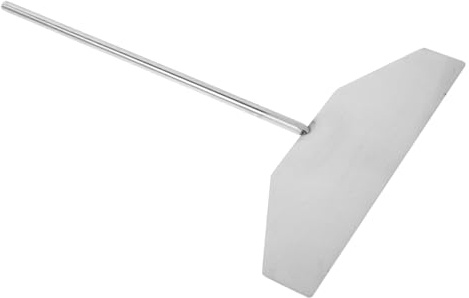 Cabilock Stainless Steel Pancake Turner Crepe Spreader Tool Ergonomic Grip for Easy Handling Precision Scraper for Spread for Pancakes Fried Eggs the Kitchen