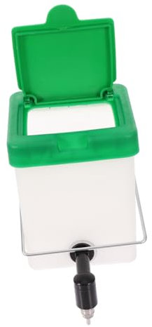 EXHUMKY Kaninchen Wassertränke 500ml Auslaufsicherer Hängender Wasserspender Metallrahmen Für Kleintiere Wie Hamster Chinchilla Haustierbedarf