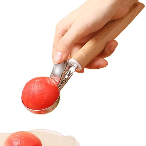 Miyanvuo Paleta para Helado - Cuchara Para De Galletas,Cuchara Para Porciones Bolas De Fruta Utensilios De Servir Para Hogar Pastelería Restaurante Food Truck