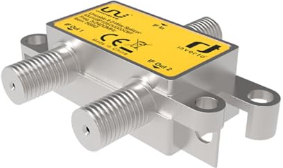 Inverto Unicable II IDLU-USP1O5-OUO2O-OBT | 2-Wege SAT Splitter | für DC- & HF-Signalverteilung | DiSEqC-kompatibel | Geringe Einfügedämpfung | Schutzdioden