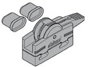 BLUM SERVO-DRIVE Verbindungsknoten und Kabelendenschutz, 24 Volt, KS schwarz