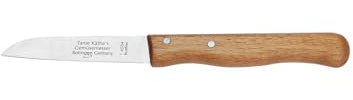 Zassenhaus 0000058352 Gemüsemesser Tante Käthe Buche, Edelstahl, braun, 1,2 x 8,6 x 17,4 cm