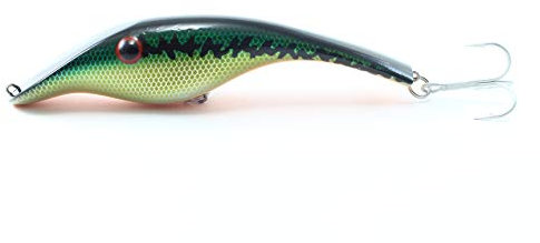 Zalt 14 Wobbler Hechtköder Kunstköder Lure Jerkbait Farbe 95, Größe schwimmend/Floating