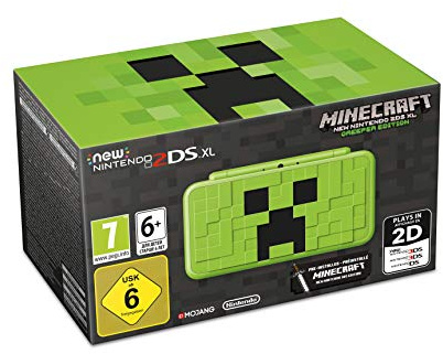 Console New Nintendo 2ds Xl - Minecraft Ll Creeper Edition