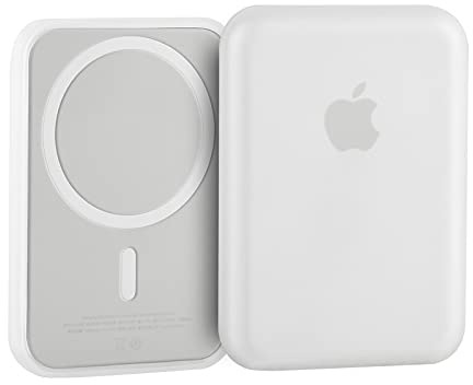 oakxco für Magsafe Battery Pack Hülle, Ultradünne und Weiche TPU Silikonhülle, Kratz- und Stoßfest, Männer und Frauen Geeignet, Kompatibel mit Apple Magsafe Externe Battery Pack, Matt Durchsichtig