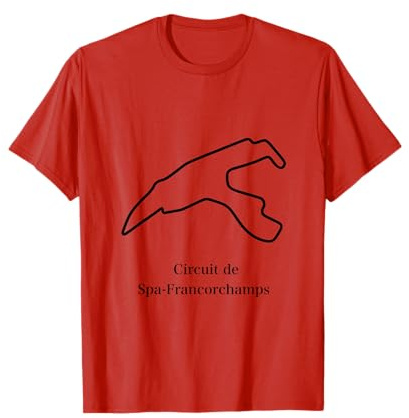 SPA Francorchamps T-shirt Belgique T-Shirt