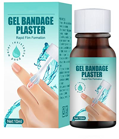Flüssiger Verband 10ml, Flüssiges Pflaster Wasserfest, Hautkleber Für Wunden, Schnelltrocknende Atmungsaktive Wundversorgungsbandage Für Kratzer