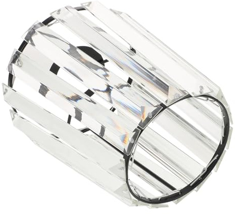 Homoyoyo Glass Pendant Light Shade Crystal Glass Lampshade Replacement for Pendant Lamp Simple Installation Wear Resistant Suitable for Wall Light