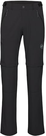 Mammut Runbold IV Zip Off Pants Men | Outdoor Wanderhose für Herren, Für Hiking und Trekking | Schwarz, 50