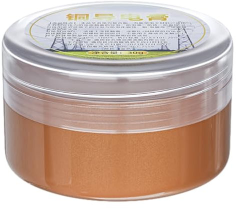 manhegari Graisse de électrique - Graisse conductrice pour connexions électriques - Lubrifiant résistant aux hautes températures - Graisse conductrice pour cuivre - Pâte conductrice pour