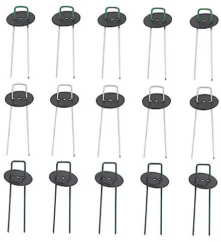 COOPHYA Clous De Jardinage u pour Pelouse Piquets De Sol De Fixation Clous De Sol pour Gazon Artificiel Et Bâches