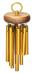 Meinl Percussion Hand Chime, Gold (CH-H12) | mit 12 Klangstäben, Haltering oben, Aluminium