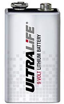 Batteria al Litio Ultralife tipo cr9 V 9 V di blocco, Litio 9 V