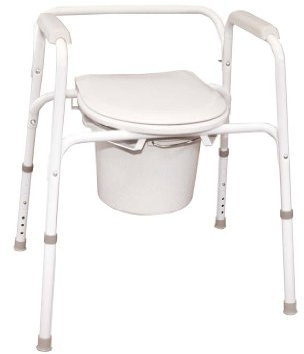 Drive Medical Toilettenstützgestell TSG 130, weiß