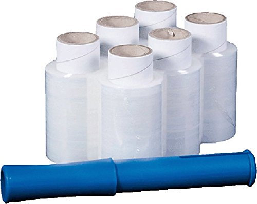 smartboxpro Stretchfolie-Handabroller + 6 Rollen 100mmx150m 15my