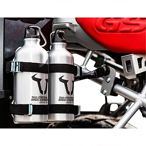 SW-Motech TRAX Flaschen-Kit mit 2x 0,6 Liter Flasche, für TRAX Zubehör-Aufnahme, Silver