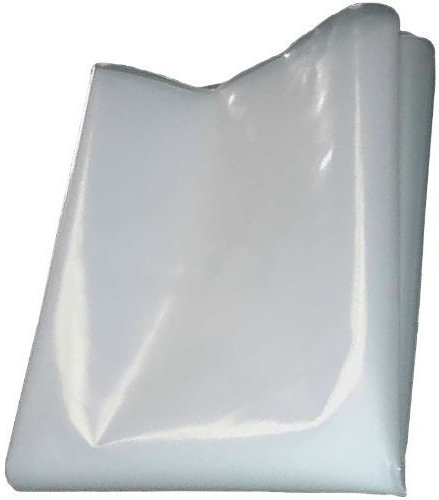 QVS Shop 4M X 6M Clear Polythene Sheeting 125Mu / 500G Plastic Sheet Protection Cover