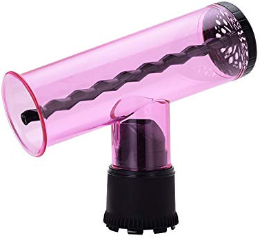 Zerotwo Lockenwickler Haartrockner Diffusor Curl Lockenwickler Wind Spin Haartrockner Aufsatz Föhn Magic Curl Fön Diffusor Wind Spin Roller Frisur Werkzeuge (Lila)