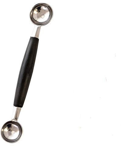 Stronrive Edelstahl Kartoffelausstecher Melonenausstecher Kugeln Kugelausstecher mit Ablaufloch Kugelausstecher mit 2 Enden für Früchte