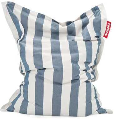 Fatboy® The Original Outdoor Sitzsack | Bean Bag/Kissen/Sessel XXL Classic Outdoor | Ozeanblau | 180 x 140 cm