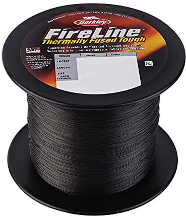 Berkley Unisex-Erwachsene FireLine Angelschnur, Rauchfarben, 300yd | 274m