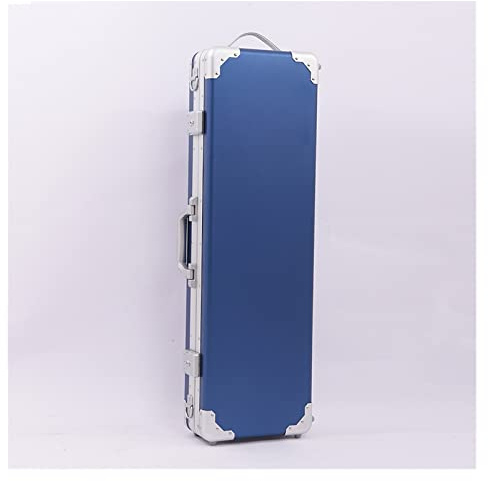 Fachmann Geigenkoffer Neuer 3/4-4/4 Geigenkasten Aus Aluminium-Magnesium-Legierung, Quadratischer Geigenkasten Mit Superhoher Härte Geigenkoffer (Color : 03)