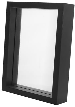 DECHOUS Vielseitiger Glas-fotorahmen Doppelseitiger Anzeigerahmen Mit Fenster Für Getrocknete Blumen