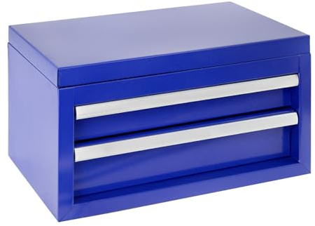 BAUPROFI Mini Tool Box/Mini Werkzeugkiste Blau blau/Blue (Blau)