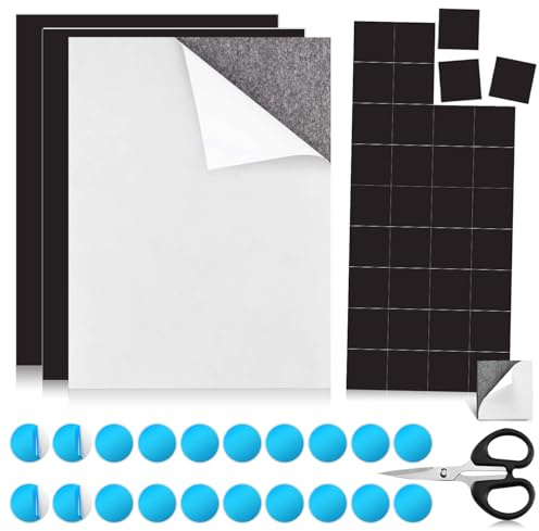 Láminas Magnéticas Autoadhesivas 3 Unidades DIN A4 Lámina Magnética Papel Magnetico para Fotos Manualidades Carteles y Más