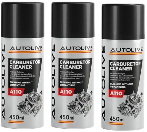 AUTOLIVE GROUP Limpia Carburadores - Carburetor Cleaner - Elimina los Depósitos de Carbono, Polvo y Alquitrán - Aditivo para Limpiar Válvula EGR - 450 ml (3)