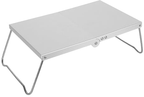 Tavolo pieghevole compatto – Comodo tavolino da campeggio con isolamento termico, stabile tavolo pieghevole per uso esterno, campeggio, picnic, barbecue all'aperto, feste in spiaggia