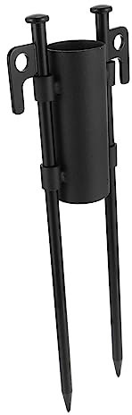 Kisangel Soporte Fortalecido para Toldos Portacaña Soporte para De Estacas Seguro para Camping Pesca