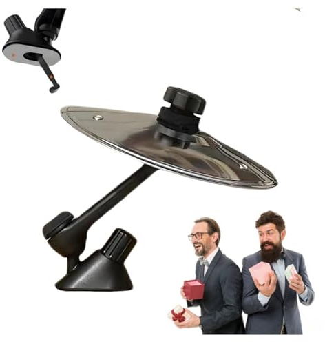 Ryfpdml Platillo de choque de coche, ventilación de platillos de coche, rotación de 360°, fácil instalación, hace que tu conducción sea más divertida con platillos musicales para amantes de la música