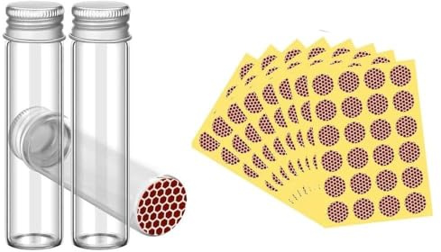 Match Holder,Match Bottle Empty Matches Jars with Strike Stickers Blank Match Boxes for Guests Wedding Bridal Shower Graduation Party Favor(24Pcs Set)