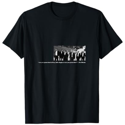 Tarantino Mr Blonde Cult Película Personaje Cita PAPL2706 Camiseta